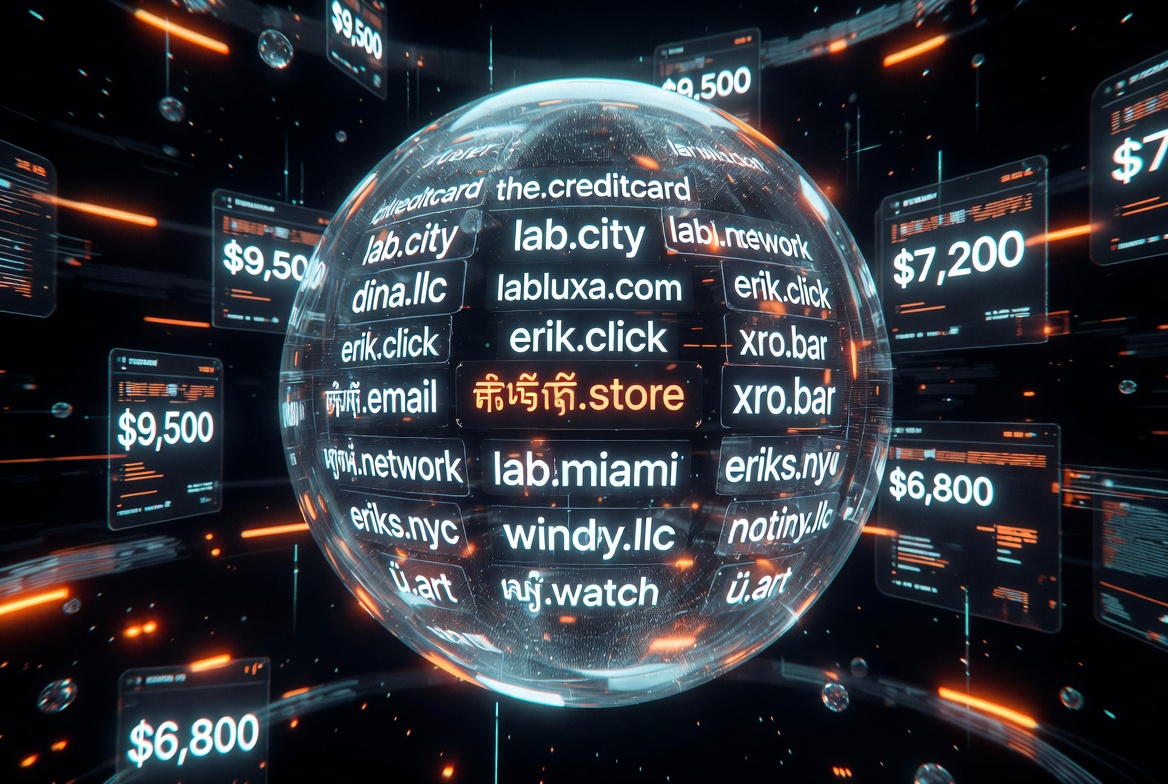 3D Visualization of the.com.im Live Tech Intelligence